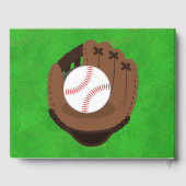 Baseball Party Gästebuch (Rückseite)