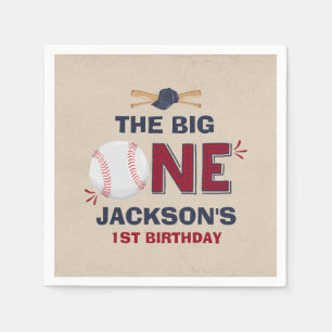 Baseball Party Napkin Baseball 1. Geburtstag Serviette