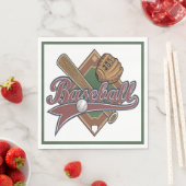 Baseball-Party Servietten (Beispiel)