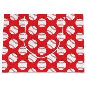 Baseball Party Sport große Geschenktasche Große Geschenktüte (Vorderseite)