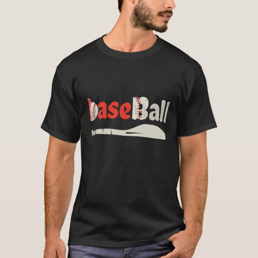 Baseball-Passion T-Shirt (Vorderseite)