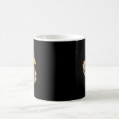 Baseball Patchwork-Moschuserpel Spieltag Kaffeetasse (Mittel)