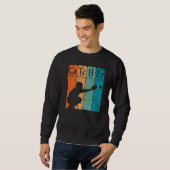 Baseball Periodensystem Elemente Nerd Baseball Kat Sweatshirt (Vorne ganz)