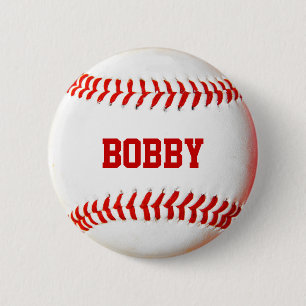 Baseball Personalisiert Button