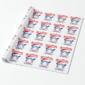 Baseball-Personalisiert-Geschenk Geschenkpapier (Ungerollt)