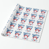 Baseball-Personalisiert-Geschenk Geschenkpapier (Ungerollt)