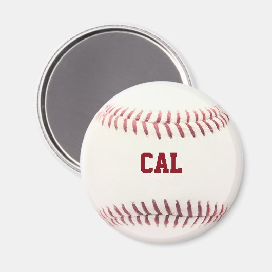 Baseball Personalisiert Magnet (Vorderseite/Rückseite)