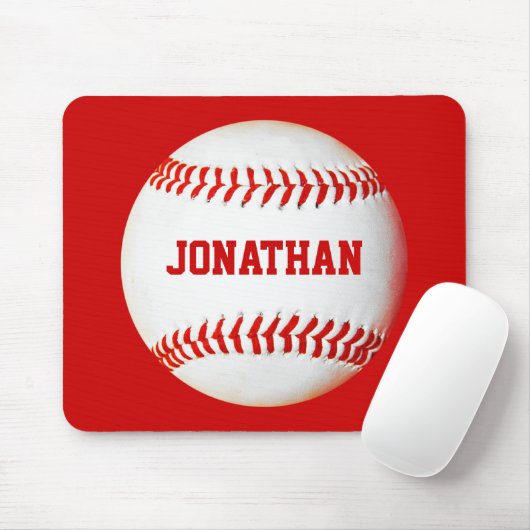 Baseball Personalisiert Mousepad (Mit Mouse)
