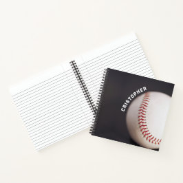 Baseball Personalisiert Notizblock