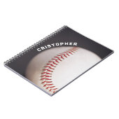 Baseball Personalisiert Notizblock (Linke Seite)