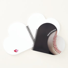Baseball Personalisiert Notizblock