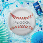 Baseball Personalisiert Pappteller (Party)