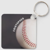 Baseball Personalisiert Schlüsselanhänger (Rückseite)