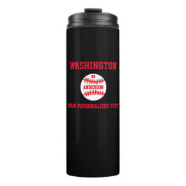 Baseball Personalisiert Thermosbecher