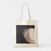 Baseball Personalisiert Tragetasche (Rückseite)