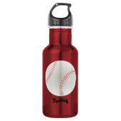 Baseball personalisiert trinkflasche (Vorderseite)