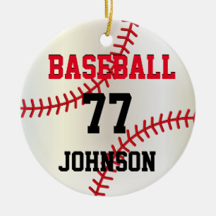 Baseball-Personalisierte Ornament