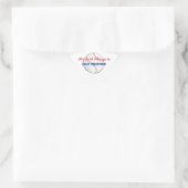 Baseball personalized bookplates for kids - star Stern-Aufkleber (Tasche)