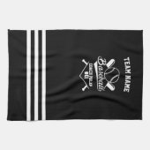 Baseball Personalized Coach, Team Mom Geschirrtuch (Horizontal)