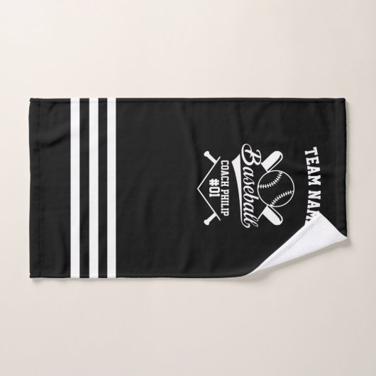 Baseball Personalized Coach, Team Mom Handtuch (Handtuch)