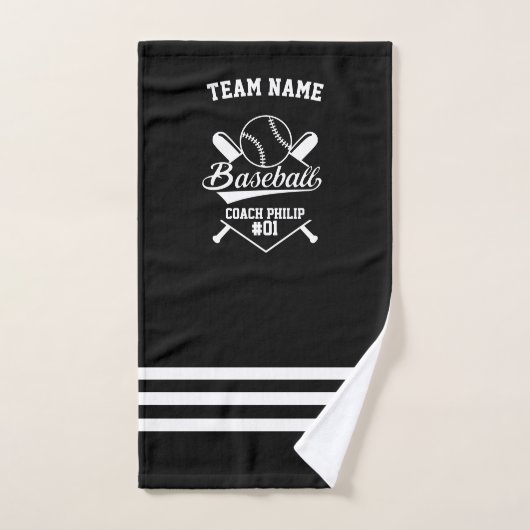 Baseball Personalized Coach, Team Mom Handtuch (Handtuch)