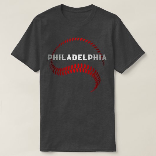 Baseball Philadelphia T-Shirt (Design vorne)