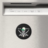 Baseball Pirate-Magnet Magnet (In Situ (Geschirrspüler))