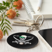 Baseball Pirate Schlüsselanhänger (Seite)