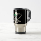 Baseball Pirate Tasse - wählen Sie Stil & Farbe (VorderseiteRechts)
