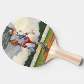Baseball Pitcher auf dem Berg von Jay Throckmorton Tischtennis Schläger (Seitenansicht)