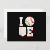 Baseball Pitcher Catcher Batter Softball Sports Postkarte (Vorne/Hinten)