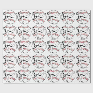 Baseball-Pitcher Geschenkpapier