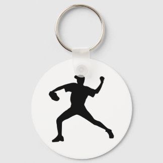 Baseball - Pitcher Schlüsselanhänger