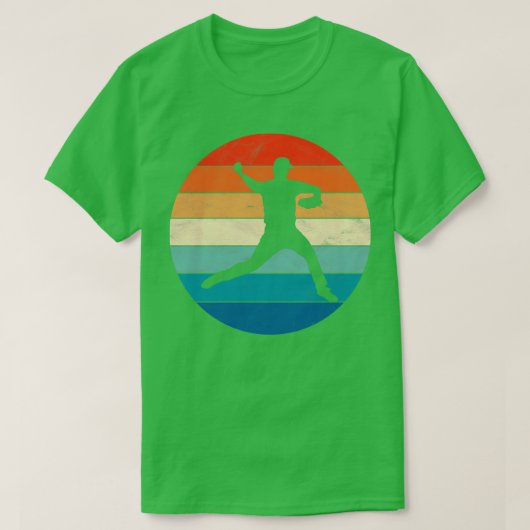 Baseball Pitcher T-Shirt (Design vorne)