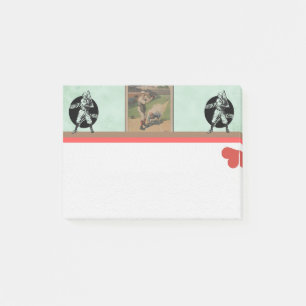Baseball-Plakat Post-it Klebezettel