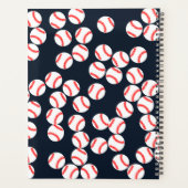 Baseball-Planer Planer (Rückseite)