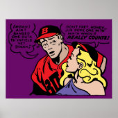 Baseball Playa und sein Mädchen Poster (Vorne)