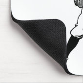 Baseball Player 3 Mousepad (Ecke)