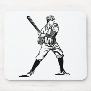 Baseball Player 3 Mousepad