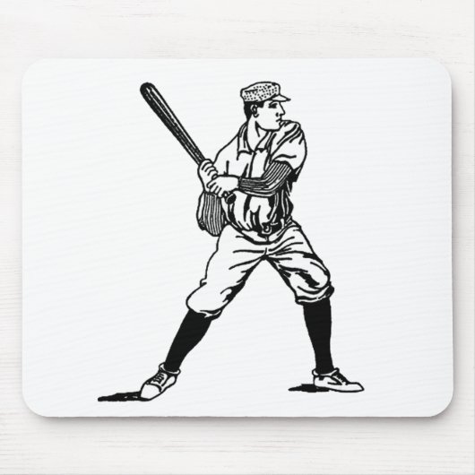 Baseball Player 3 Mousepad (Vorne)
