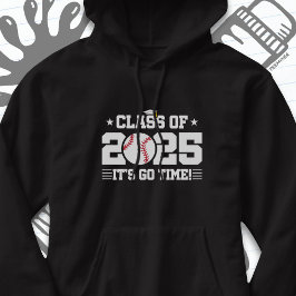 Baseball Player Abschluss Class of 2025 Senior Hoodie
