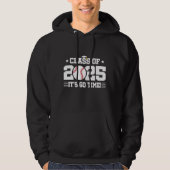 Baseball Player Abschluss Class of 2025 Senior Hoodie (Vorderseite)