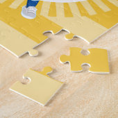 Baseball Player - Afroamerikanischer Junge Puzzle (Seite)