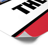 Baseball Player Benutzerdefiniertes Geschenk Schwa Poster (Ecke)