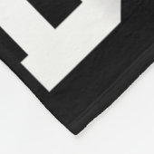 Baseball Player Breast Cancer Awaren der zweiten B Fleecedecke (Ecke)