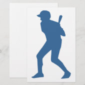BASEBALL PLAYER BRIEFPAPIER (Vorne/Hinten)