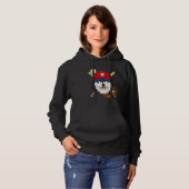 Baseball Player Coaches Alaskan Malamute Dog Pitch Hoodie (Vorne ganz)