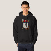 Baseball Player Coaches American Eskimo Pitcher Ca Hoodie (Vorne ganz)