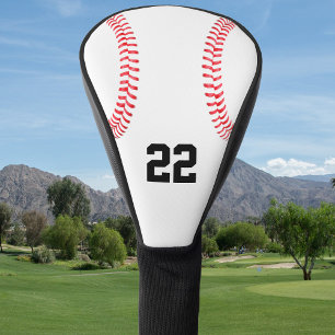 Baseball Player Custom Jersey Nummer oder Initiale Golf Headcover