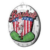 Baseball Player Dartscheibe (Vorderseite rechts)